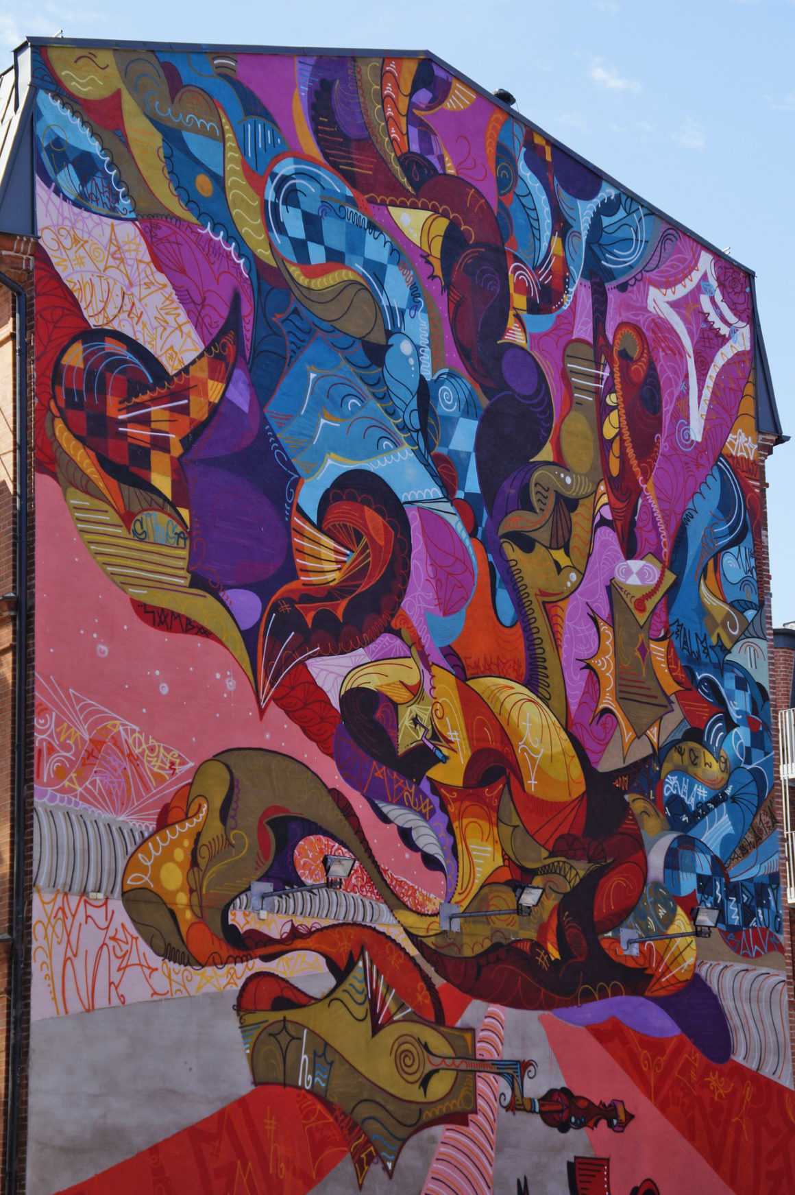 Ola Kalnins' mural in Malmo - Street art in Sweden