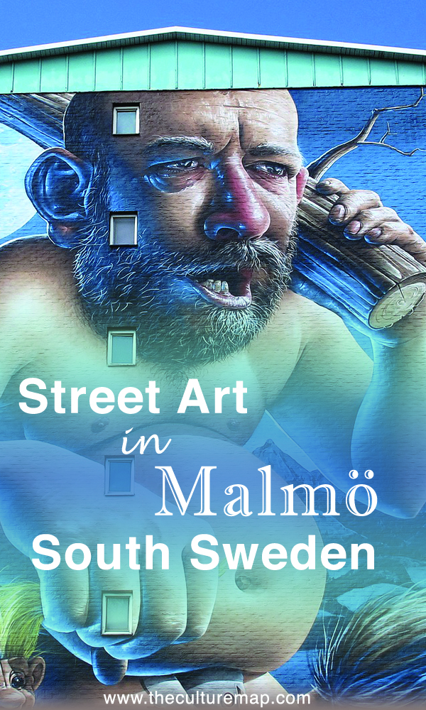 Street art in Malmö - Where to find huge wall murals in Sweden's 3rd largest city.