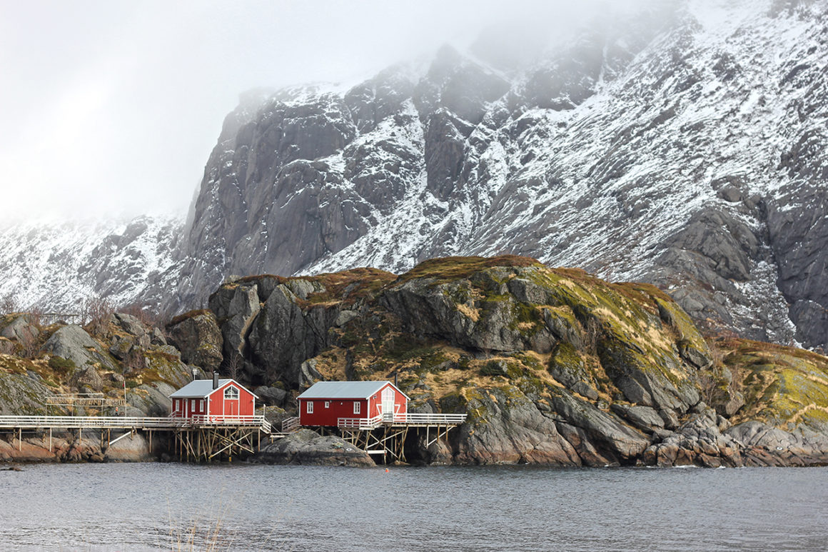 Nusfjord fishing village - exploring the Lofoten Islands