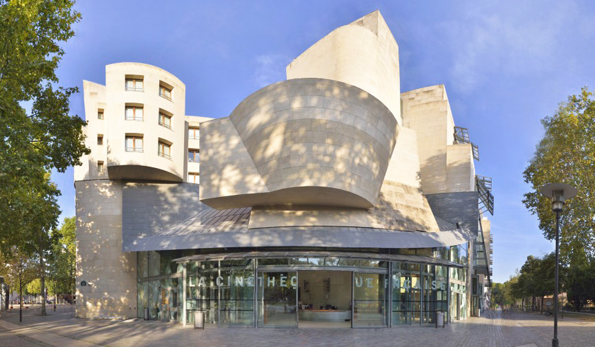 CINÉMATHÈQUE FRANÇAISE - designed by Frank Gehry in Paris