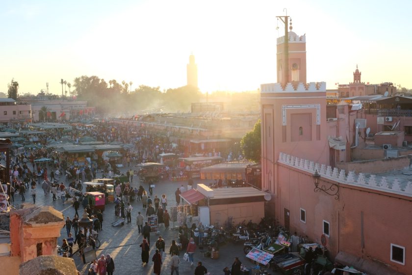 Jemaa el-Fna in Marrakech