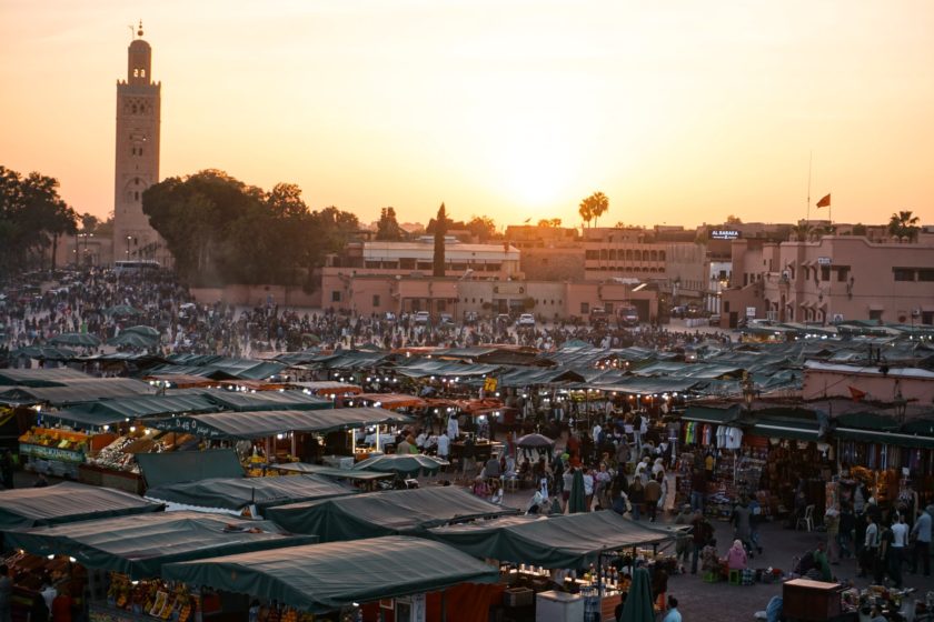 Jemaa el-Fna in Marrakech