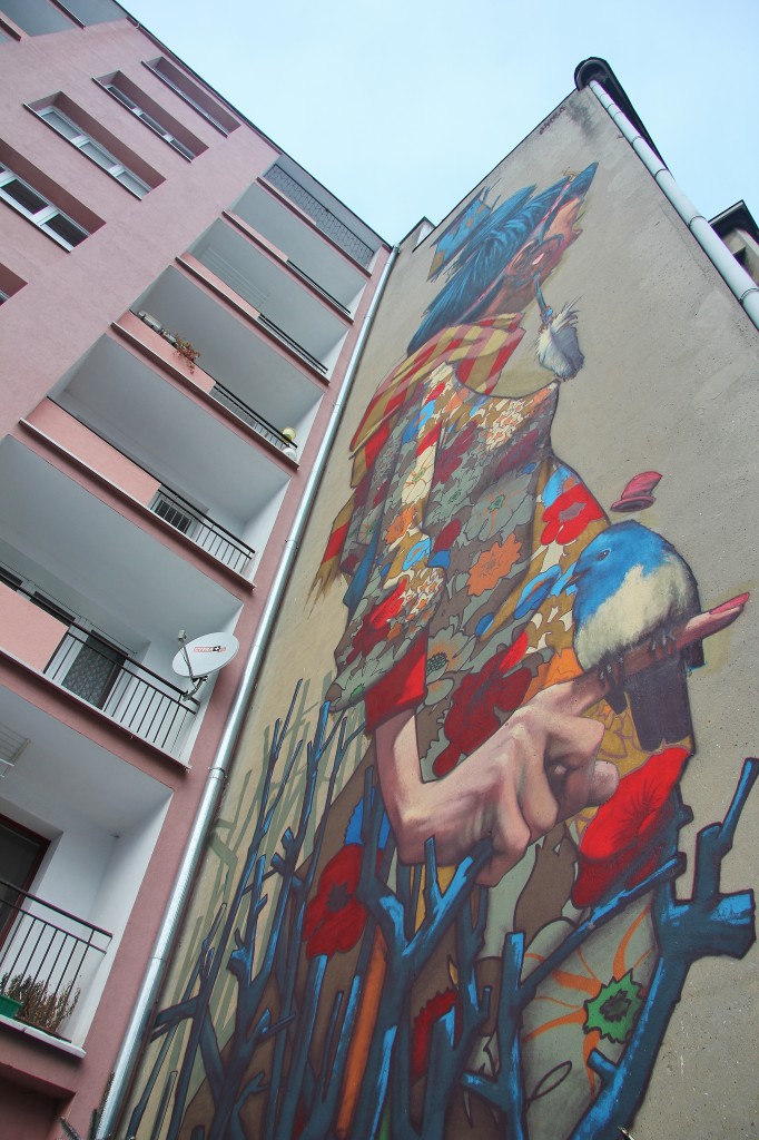 Street art, Sainer, Graffiti, Lodz, Poland