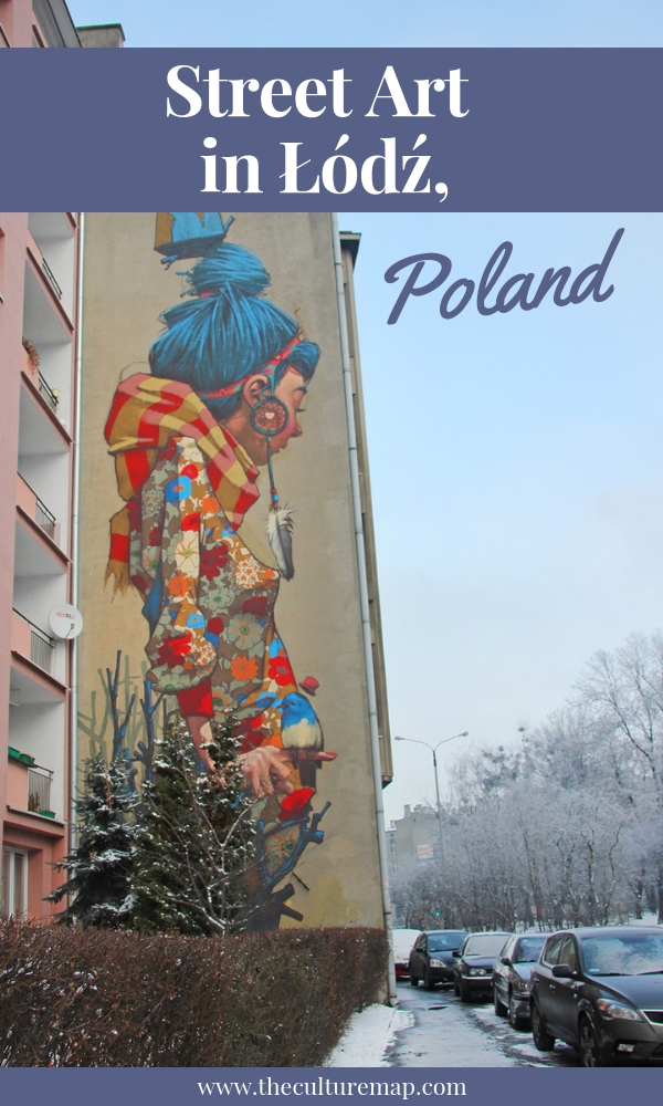 Searching for Street art in Łódź, Poland