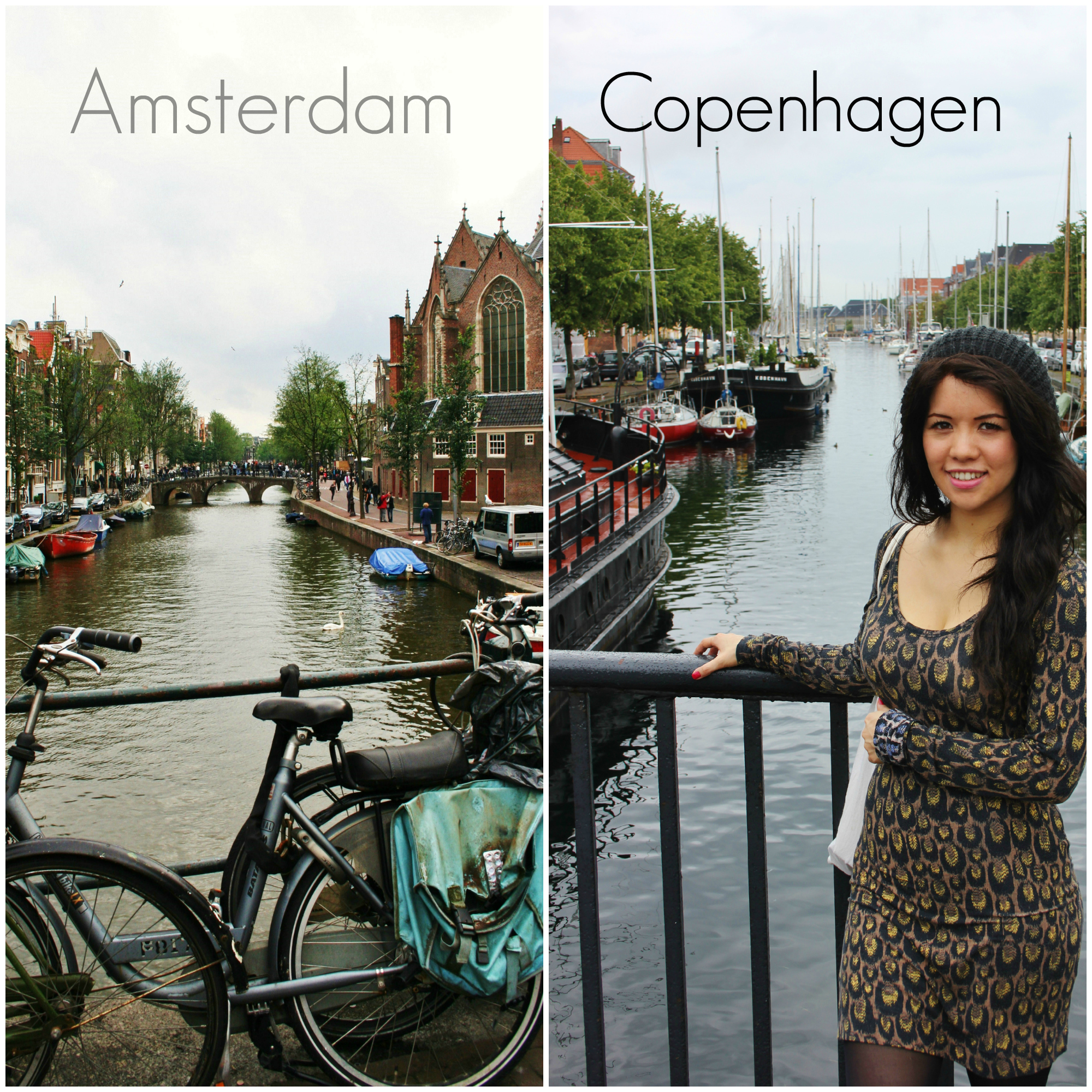 Likeness of Amsterdam and Copenhagen