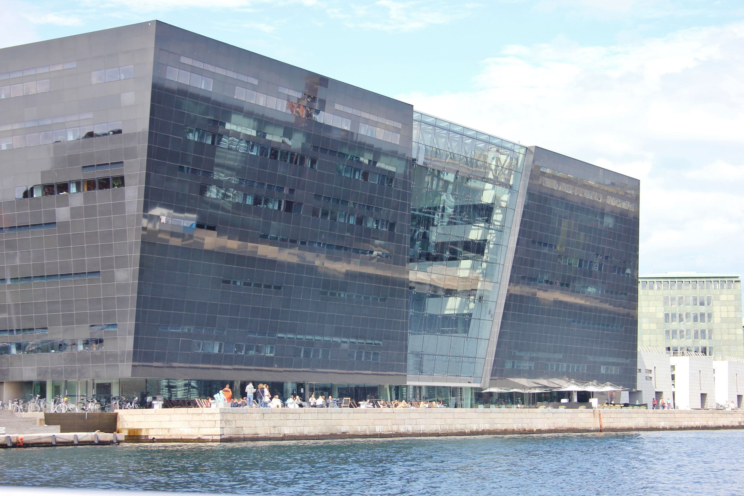 The Black Diamond Library in Copenhagen
