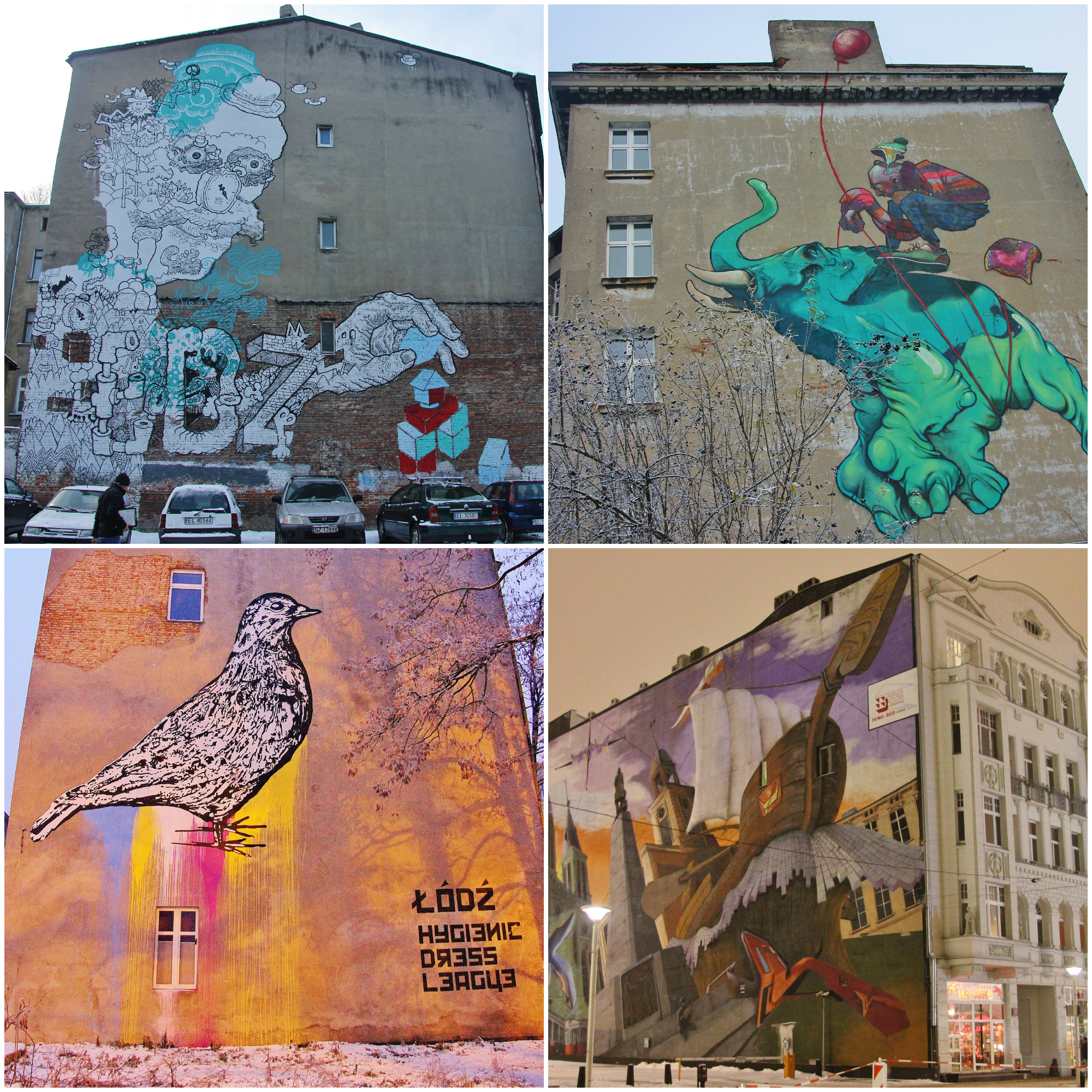 Urban Forms, Street Art in Lodz