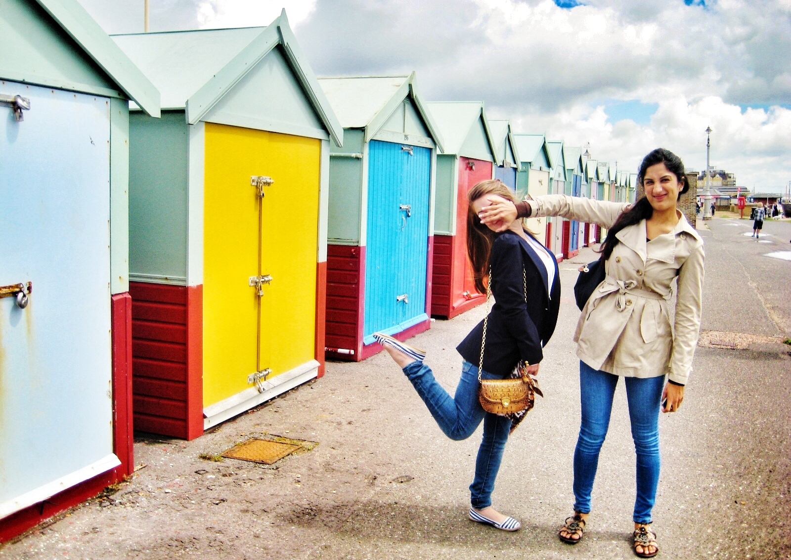 Brighton colourful buildings