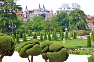 Retiro Park, Madrid, trees,