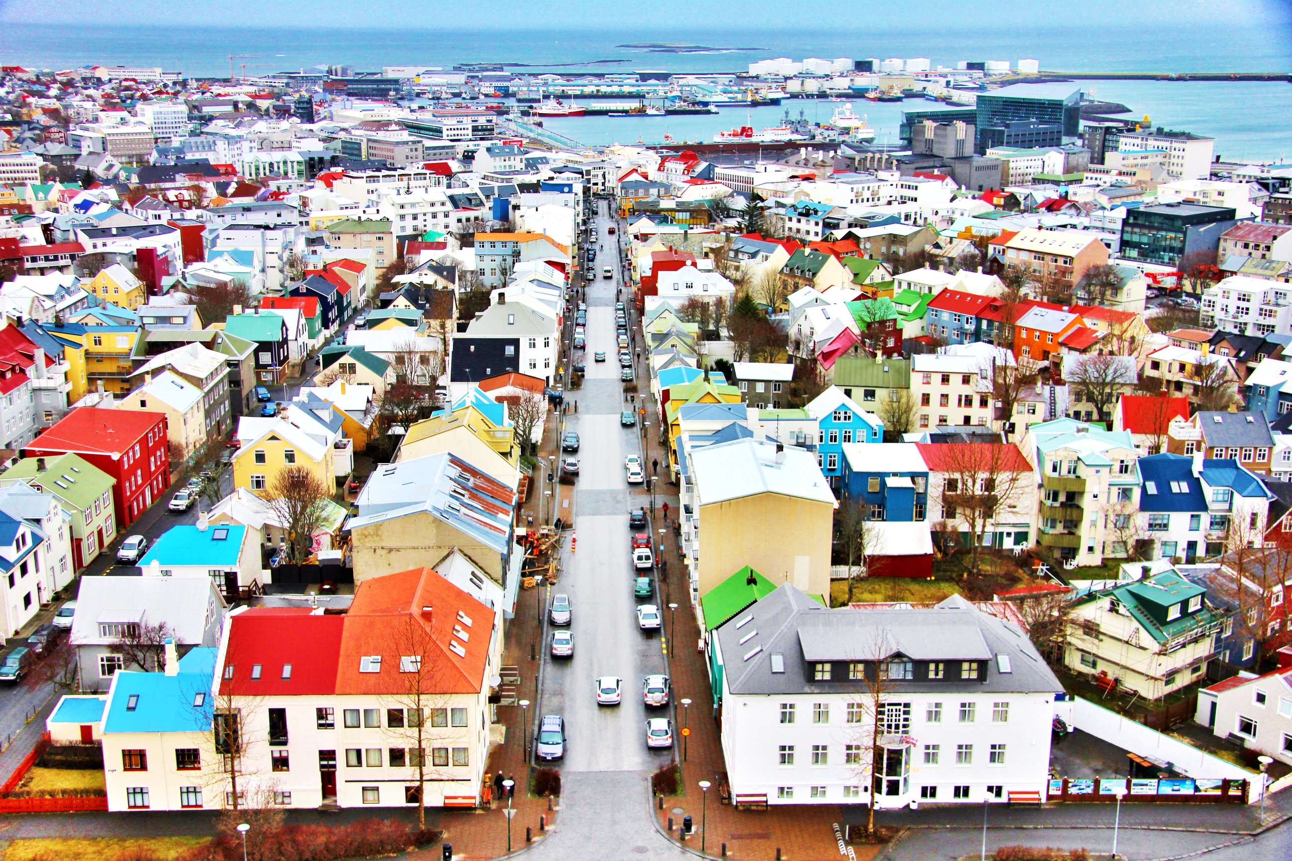 colourful cities, Reykjavik