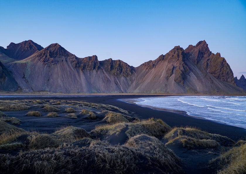 Iceland black beach - Stokksnes