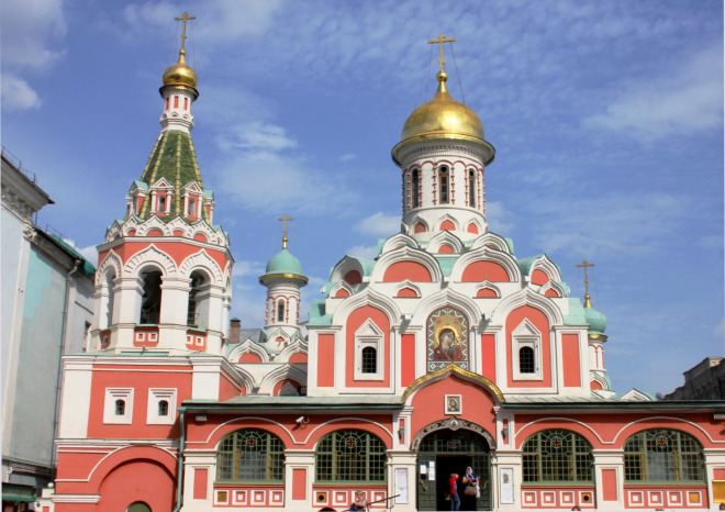 Kanzan Cathedral, Red Square, Moscow