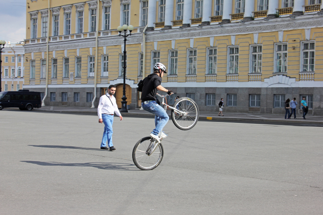 Cycling in Saint Petersburg