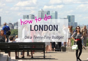 London Budget Tips