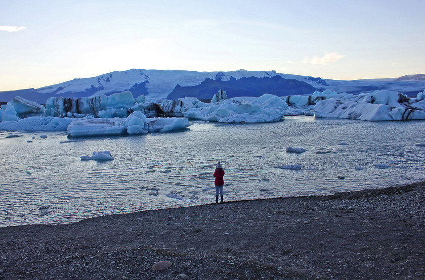 Iceberg jokulsarlon, Iceland