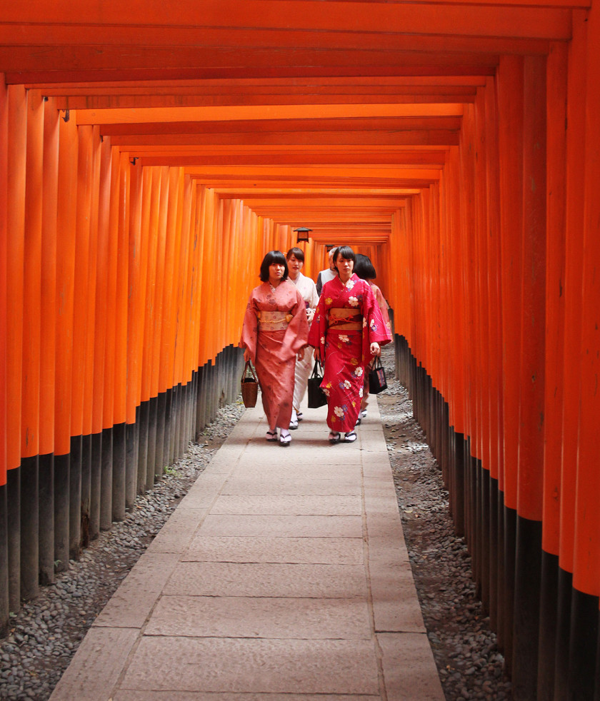 Beautiful Fushimi Inari-Taisha in Kyoto