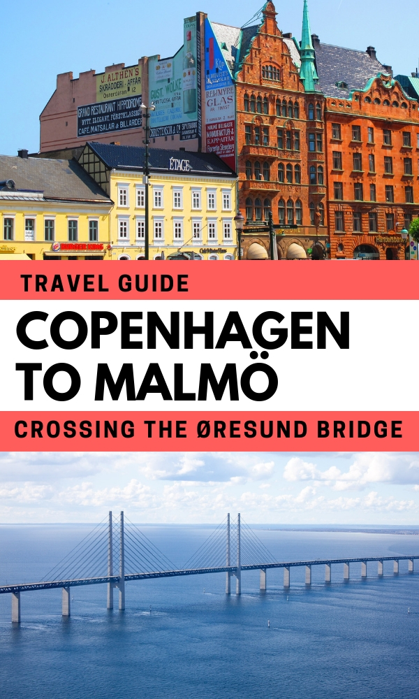 Crossing the Øresund Bridge from Copenhagen to Malmö