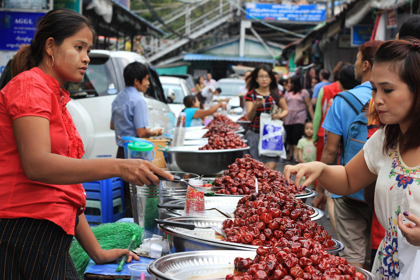 Scott's Food Market in Yangon