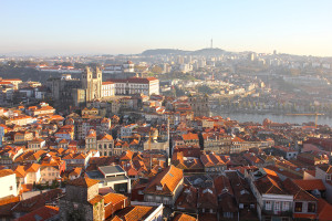 View of Porto from Torre dos Clerigos