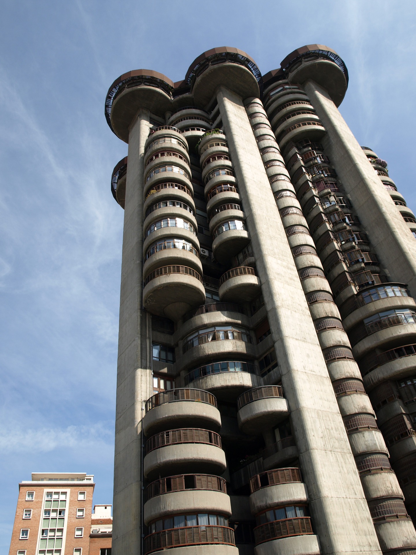Torres Blancas aka White Towers in Madrid - an architectural icon of the Spanish Organicism movement