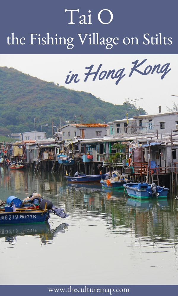 Tai O fishing village on Lantau Islands in Hong Kong