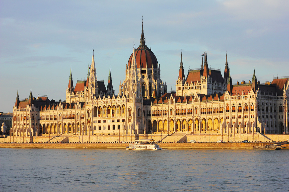 Budapest Parliament Building - Getting the train from Budapest - Bratislava - Vienna