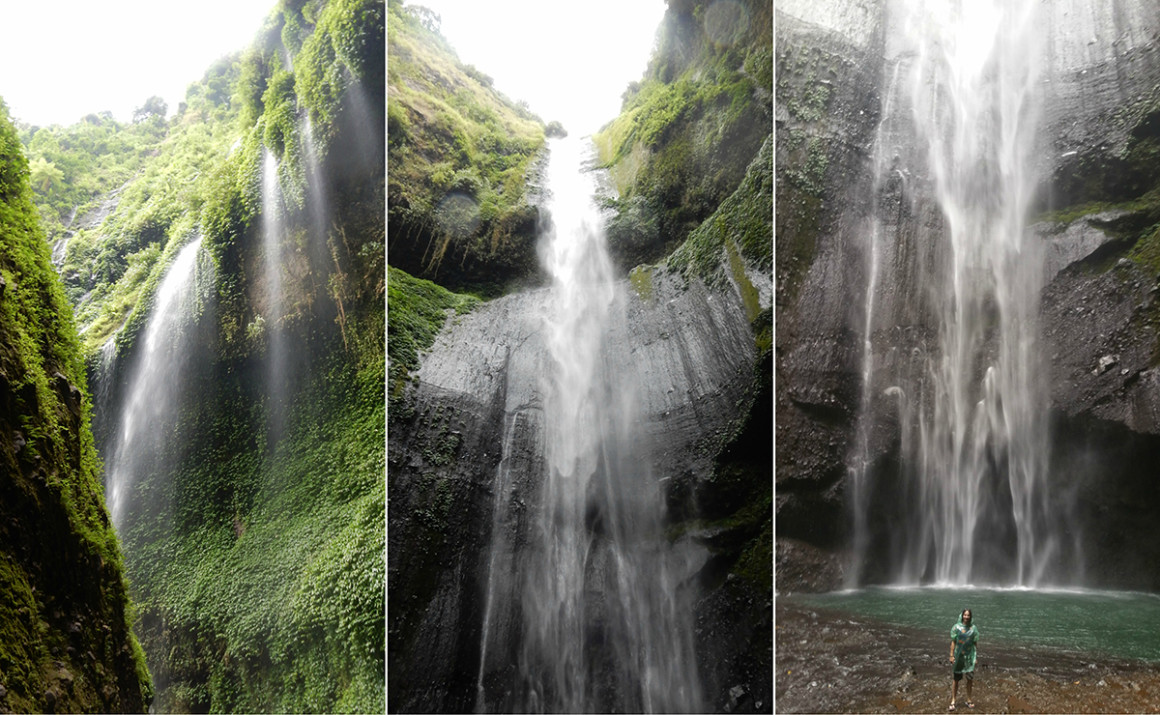Madikarapuri waterfalls near Mount Bromo
