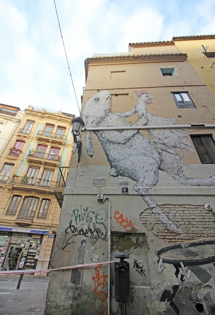Street art guide of Valencia
