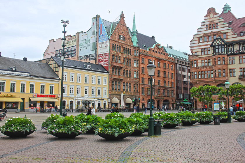 Sodergatan in Malmo - the main square