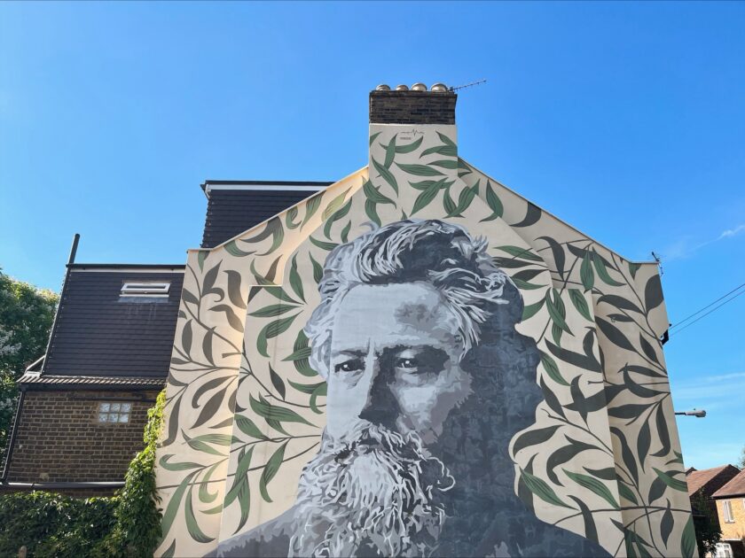 William Morris Mural in London