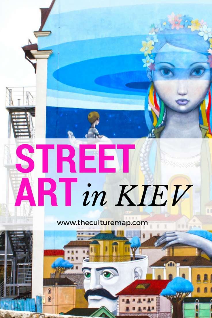 check out the street art in Kiev, Ukraine