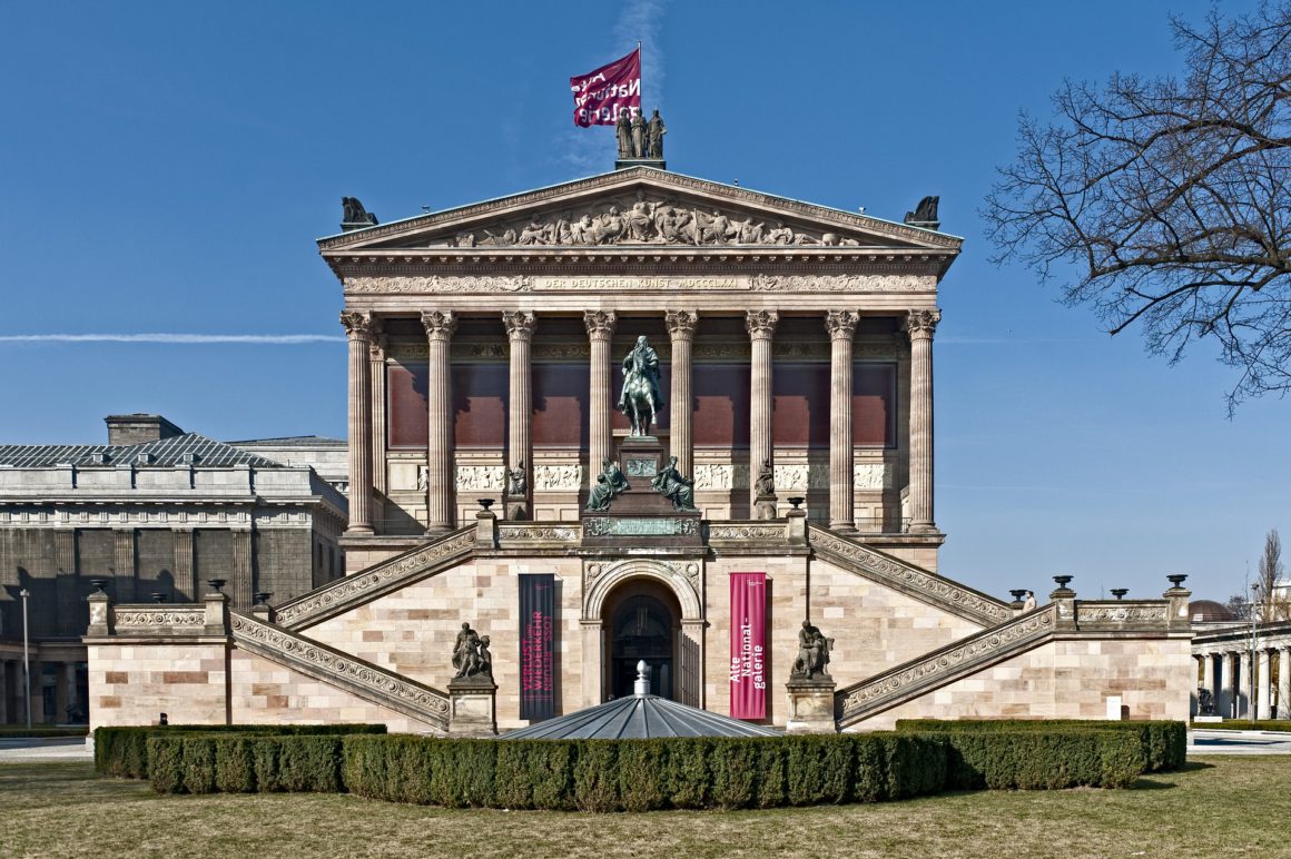 Alte Nationalgarie in Berlin on Museum Island