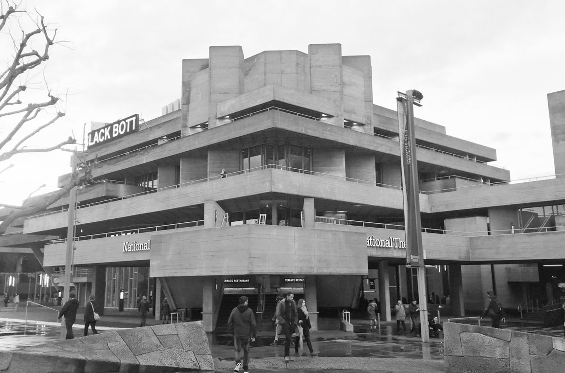 National Theatre London - Where to find brutalist architecture in London
