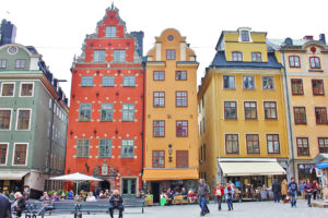 The colourful city of Stockholm - included in the 26 most colourful cities in Scandinavia