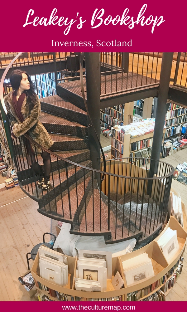Inside Leakey's Bookshop - Scotland's most beautiful bookshop