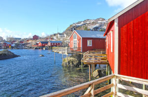 Nusfjord robuer in the Lofoten Islands - exploring the island's fishing villages