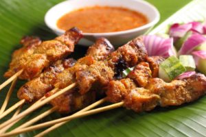 Chicken satay - Malaysian dishes you must try