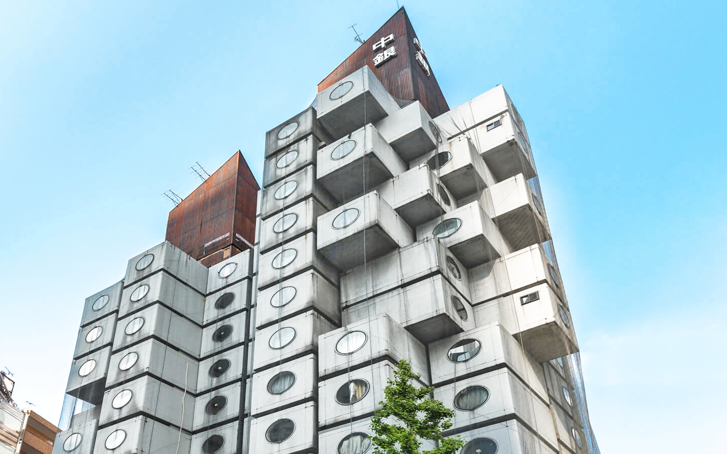 Nakagin Capsule Tower - Unusual and quirky things to see and do in Tokyo