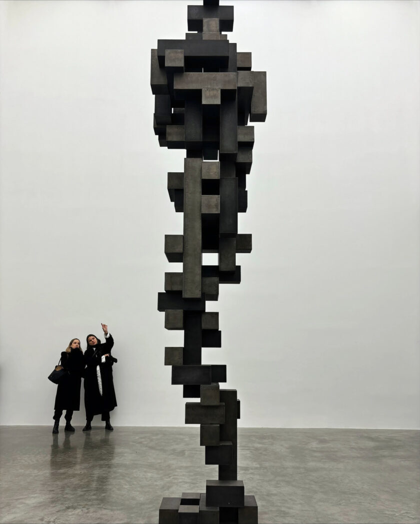 Antony Gormley exhibition at the White Cube in London
