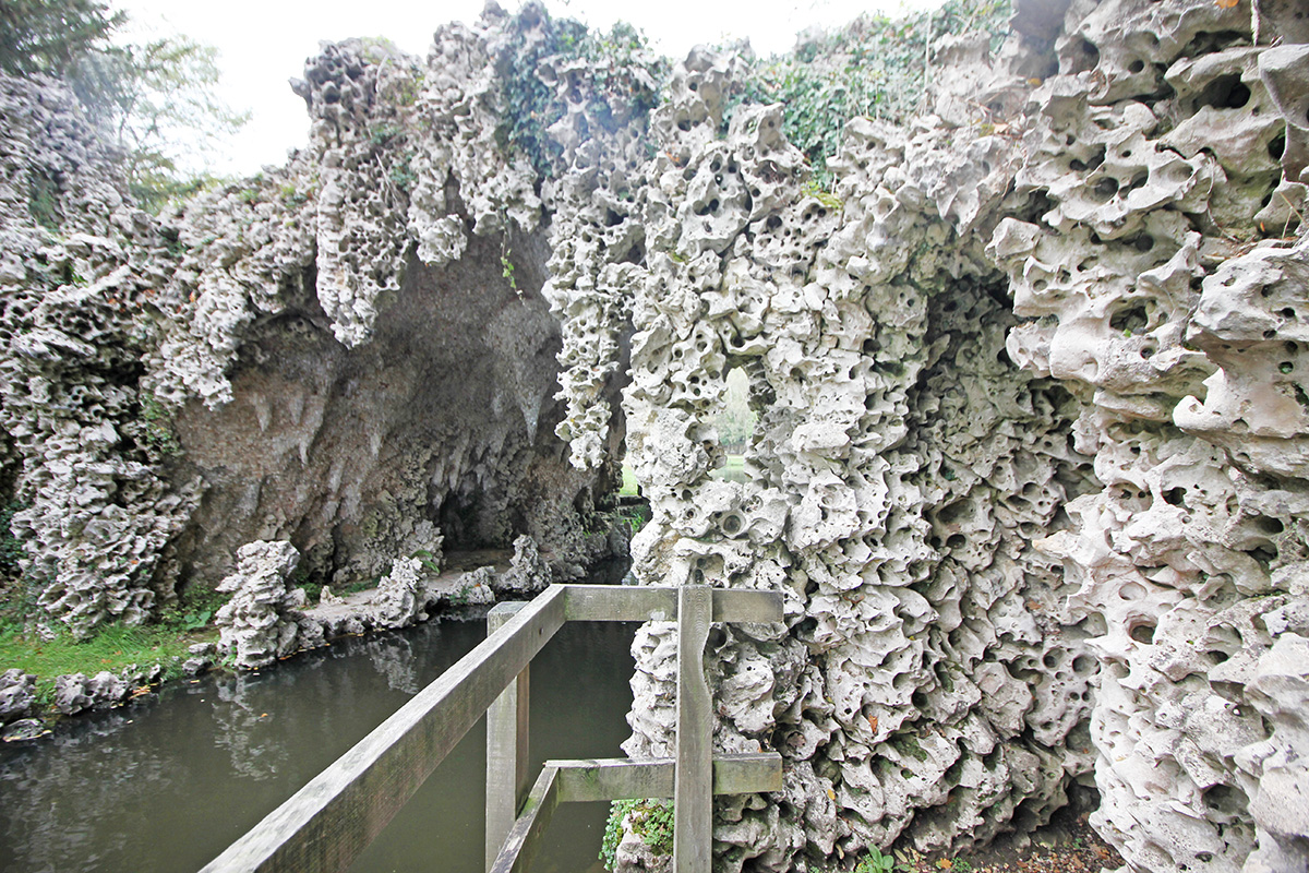 Crystal grotto inside Painshill Park