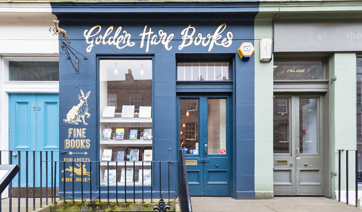 Golden Hare Books in Edinburgh - Most beautiful bookshops in Europe