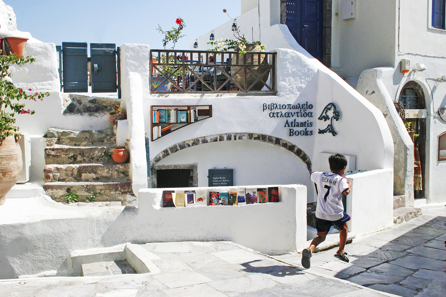 Atlantis Books in Stantorini, Greece - beautiful bookshops in Europe