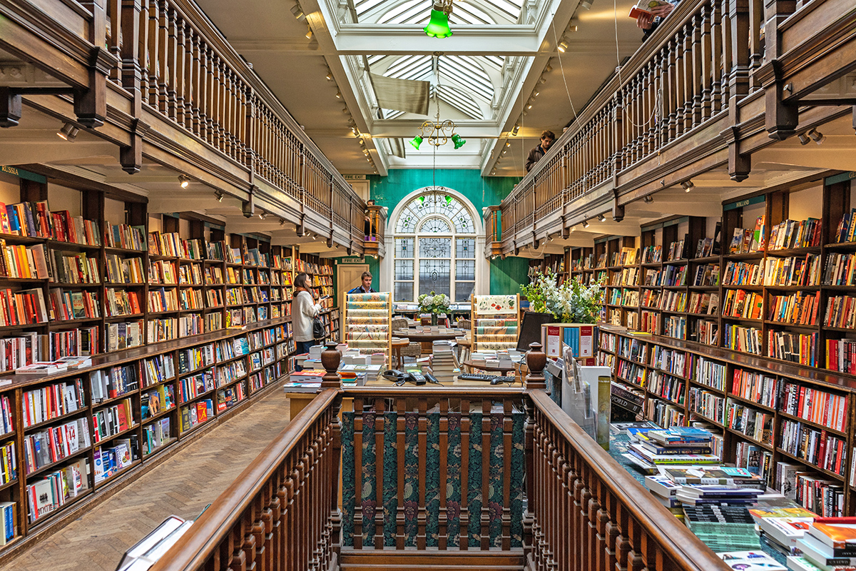 Daunts in London - Most beautiful bookshops in Europe