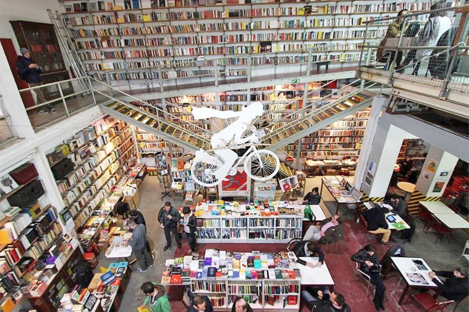 Le Devagar bookstore in Lisbon - Most beautiful bookstores in Europe