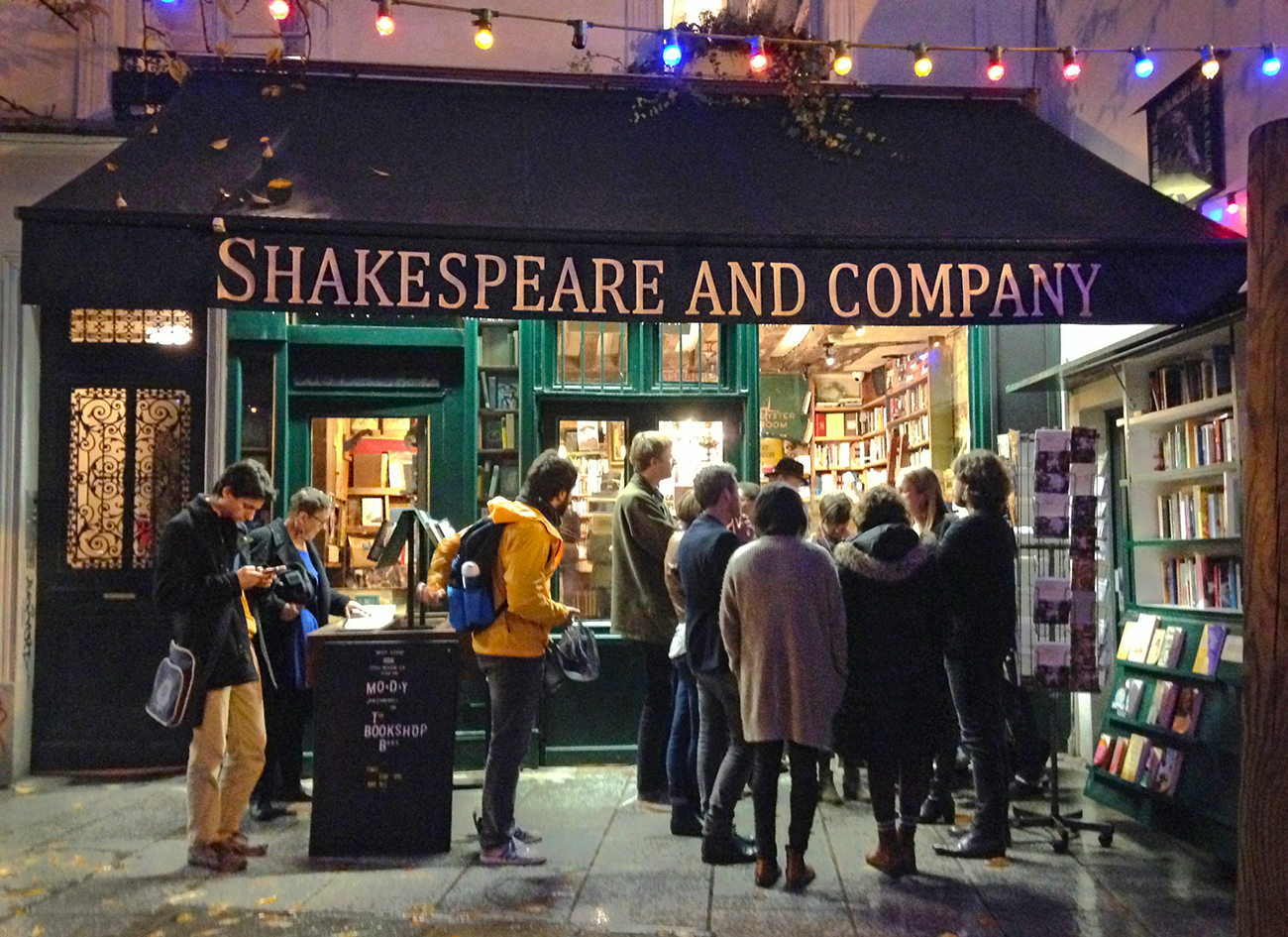 Shakespeare and Company in Paris - one of Europe's most beautiful bookshops
