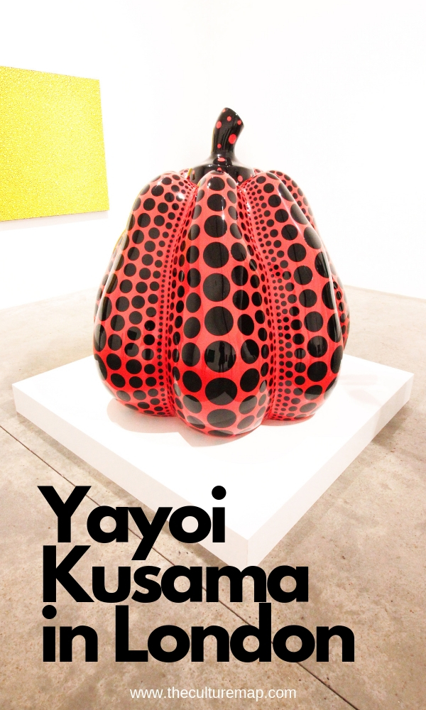 Yayoi Kusama exhibition at the Victoria Miro gallery in London 2018