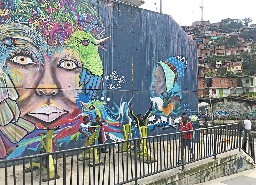 Exploring Comuna 13, Medellin.