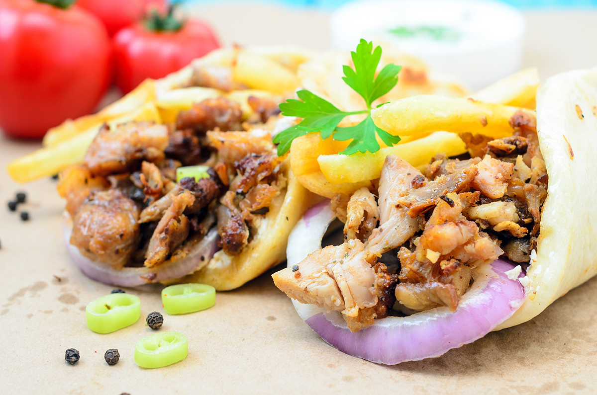 Gyro - Greek foods to try in Athens
