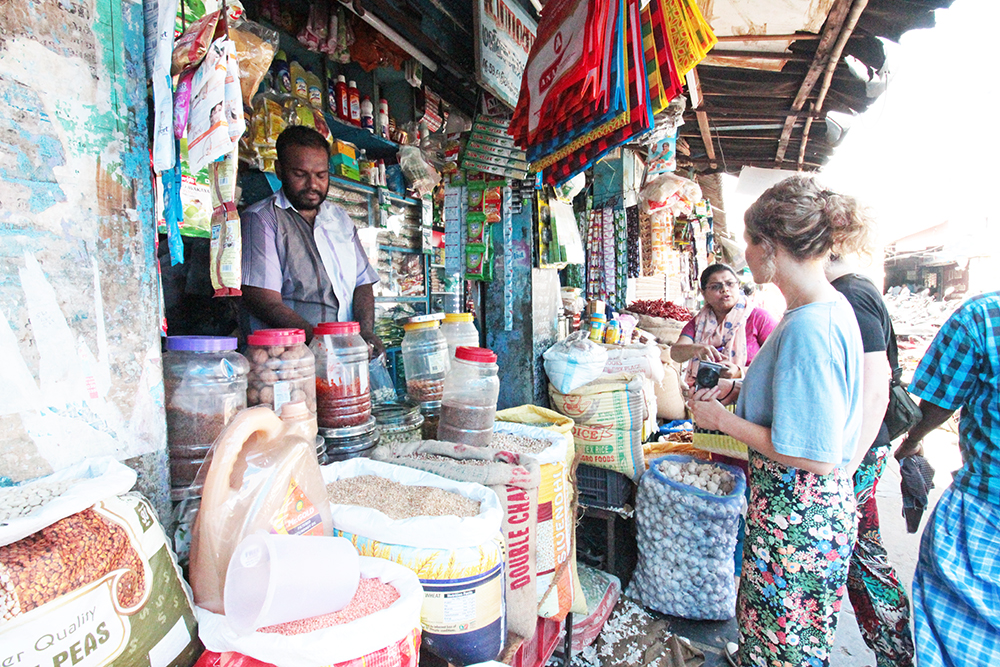 Exploring Goubert good market in Pondicherry