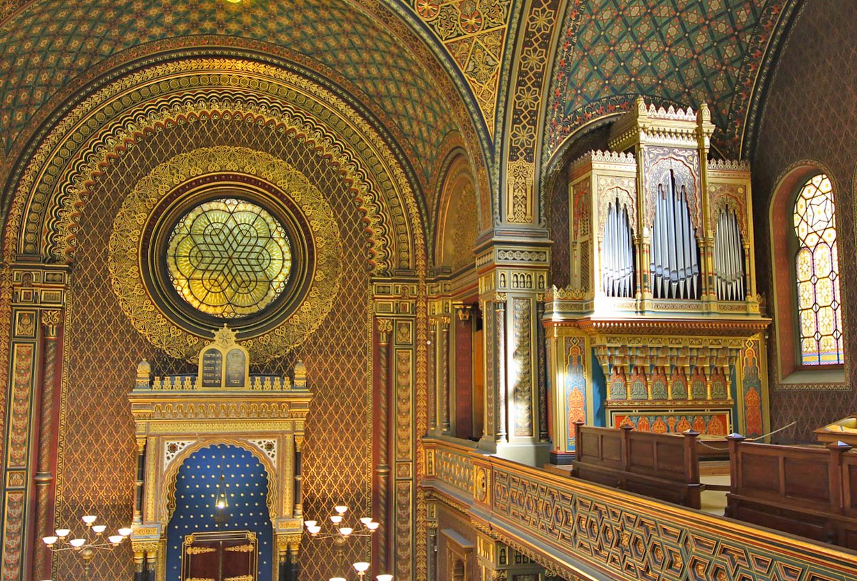 Spanish Synagogue in Prague's Jewish Quarters
